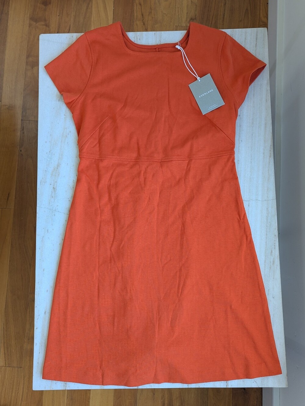 Everlane Orange Dress - Picture 2 of 5